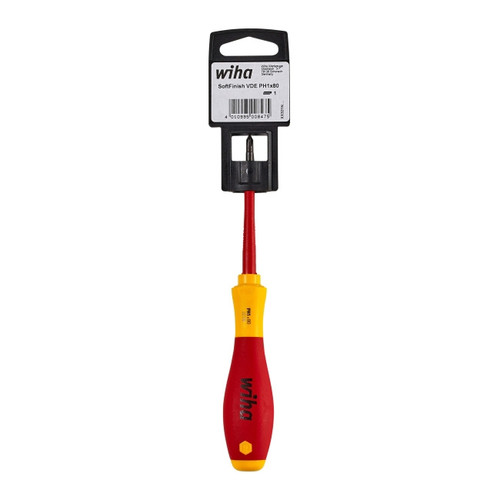 Wiha Philips Screwdriver VDE PH1 x 80mm