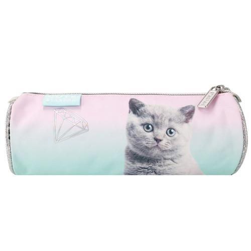 Pencil Case with Zipper Kitty 1pc