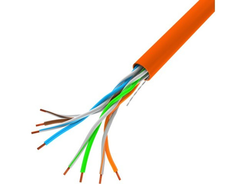 Lanberg LAN Network Cable Cat.5e UTP LCU5-10CC-0305-O 305m, orange