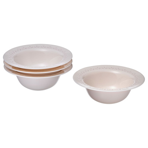 PARADISISK Bowl, off-white, 16 cm, 4 pack