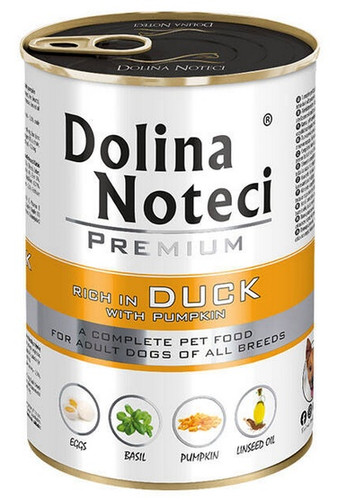 Dolina Noteci Premium Wet Dog Food with Duck & Pumpkin 400g