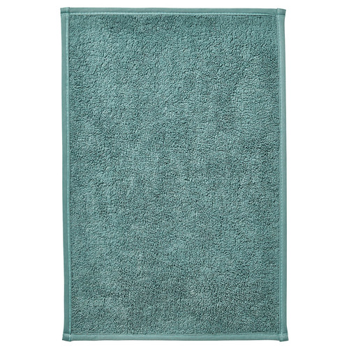 OSBYSJÖN Bath mat, turquoise, 40x60 cm