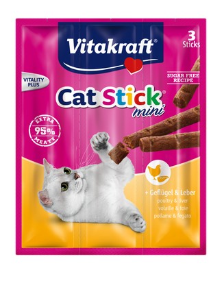 Vitakraft Cat Stick Classic Poultry & Liver 18g