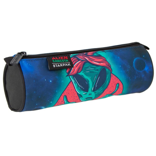 Pencil Case Barrel Alien Gangsta