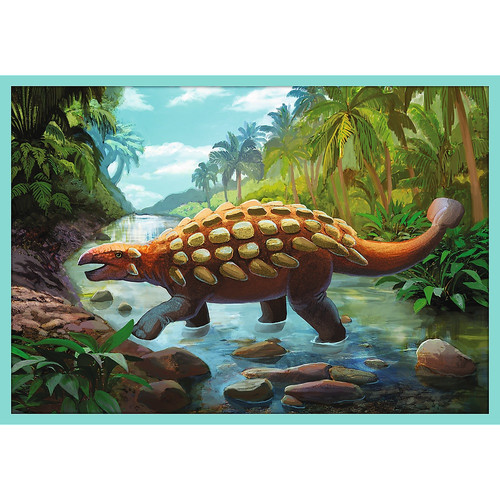 Trefl Children's Puzzle Mega Pack Dinosaur World 10in1 4+