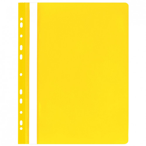 File Folder A4, yellow, 10pcs