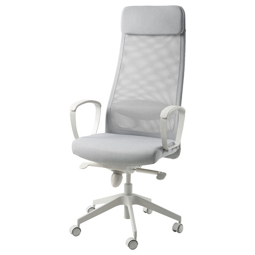 MARKUS Office chair, Vissle light grey