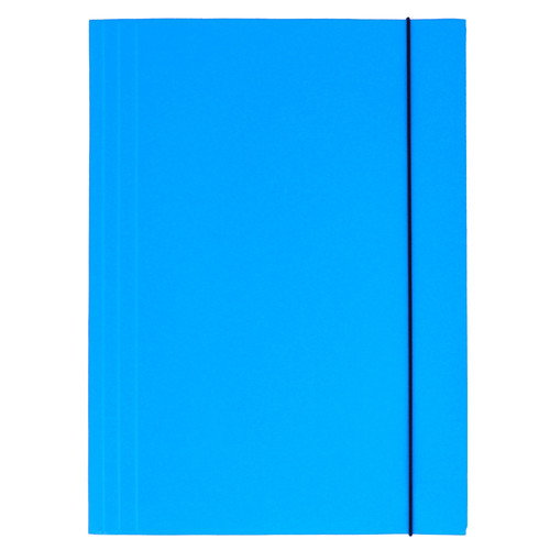 Folder with Elastic Band A4 10-pack, assorted colours