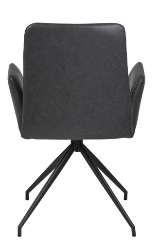 Conference Office Chair Naya, black leather