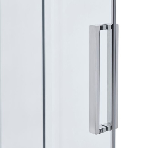 Sliding Shower Door Zilia 160 x 200 cm, inox/transparent