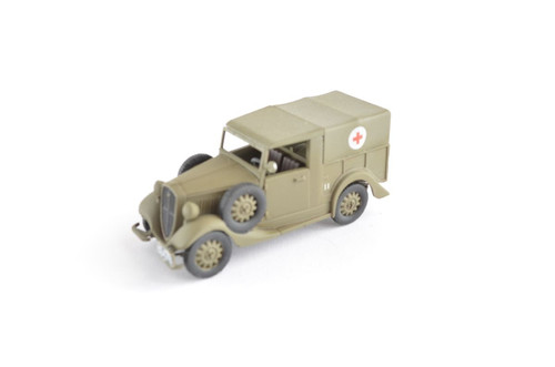 Ibg Plastic Model Kit Polish Fiat 508/III Ambulance 1:72 14+