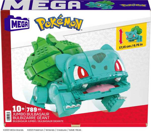 MEGA Pokémon Jumbo Bulbasaur HNT96 10+