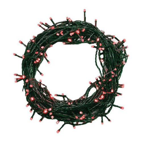 Christmas Lights 100 LED Bulinex 4.95 m, indoor/outdoor, red