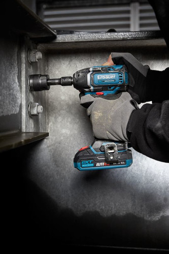 Erbauer Impact Wrench 18 V, without battery