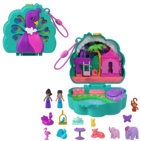 Polly Pocket Peacock Garden Compact HWN97 4+