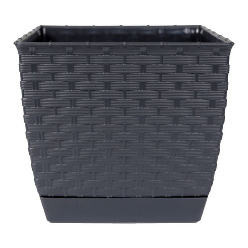 Plant Pot Ratolla Square 19 cm, anthracite