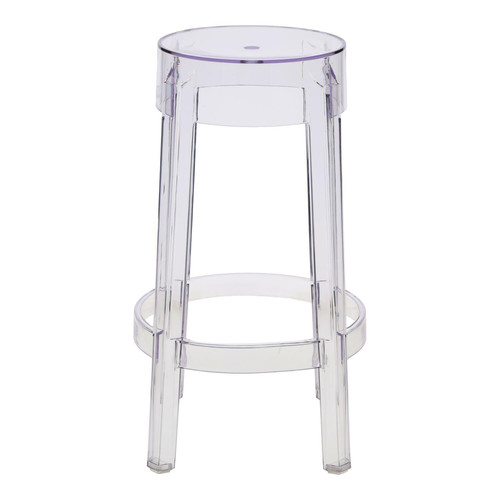 Bar Stool Ghost 66cm, transparent