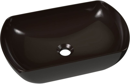 Ravak Countertop Wash-Basin Ceramik Slim O 50 cm, black