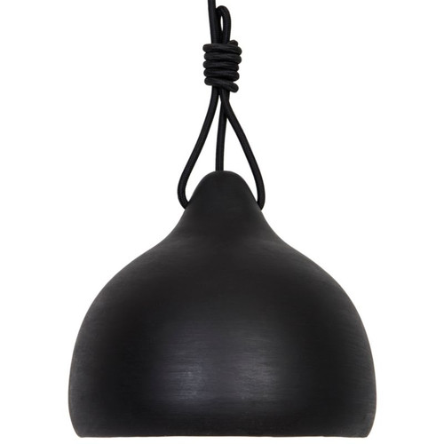 GoodHome Pendant Lamp Aulavik E27, black