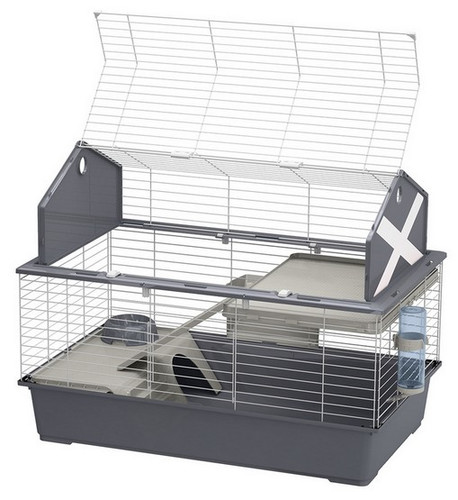 Ferplast Rabbit Cage Barn 100, grey