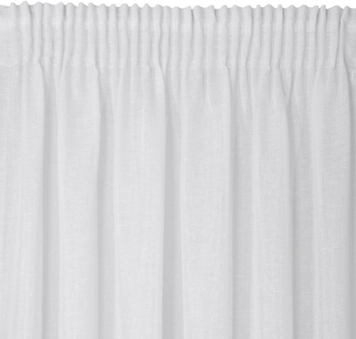 Sheer Curtain Viola 300 x 145 cm, white