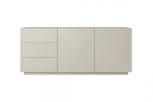 Cabinet with Doors & Drawers Asha 167cm, cashmere