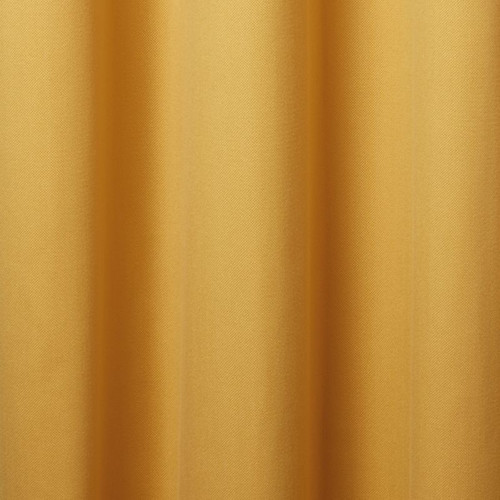 Curtain GoodHome Taowa 140x260cm, mustard yellow