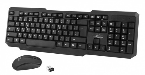 Esperanza Titanum Wireless Set Keyboard & Mouse 2.4GHz Memphis