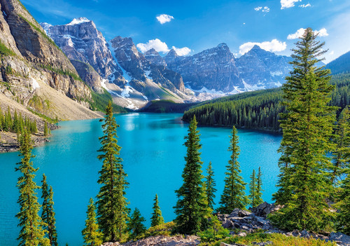 Castorland Jigsaw Puzzle Spring at Moraine Lake, Canada 500pcs 9+