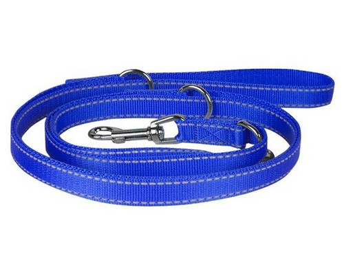 CHABA Reflective Dog Leash 20, blue