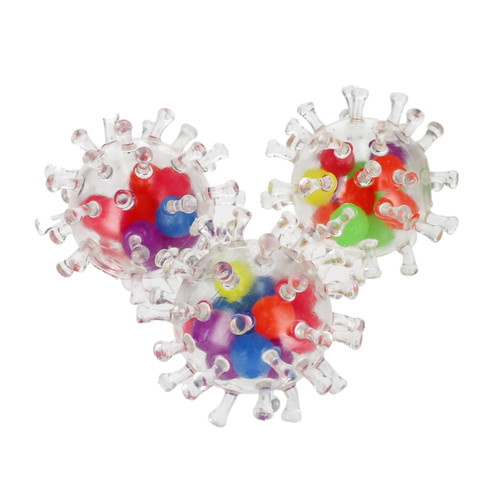 Squish Ball Covid-19 1pc, assorted colours, 3+