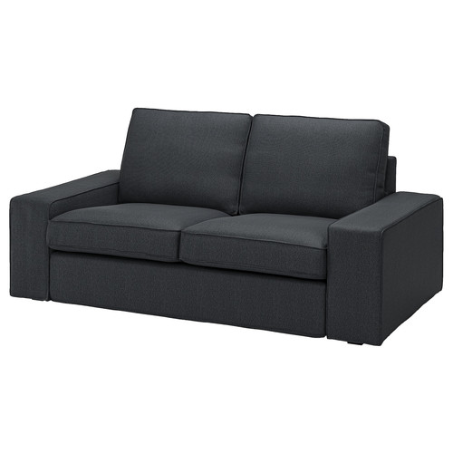 KIVIK Cover two-seat sofa, Tresund anthracite