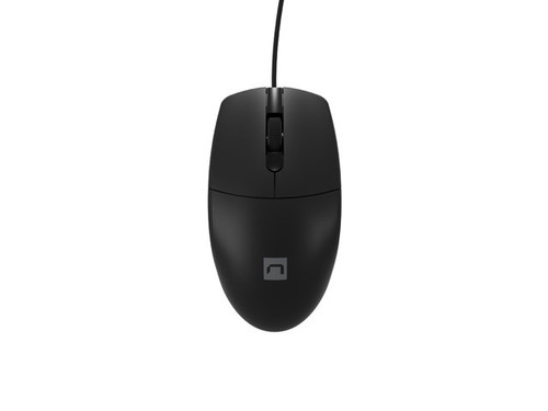 NATEC Wired Mouse Ruff Plus 1200 DPI 1.8m, black