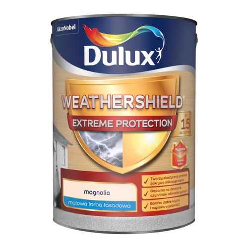 Dulux Exterior Paint Weathershield Extreme Protection 5l magnolia