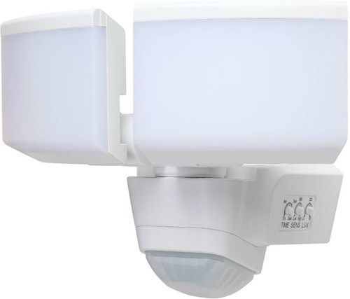 GoodHome Floodlight with Motion Sensor 2 x 10 W IP44, white