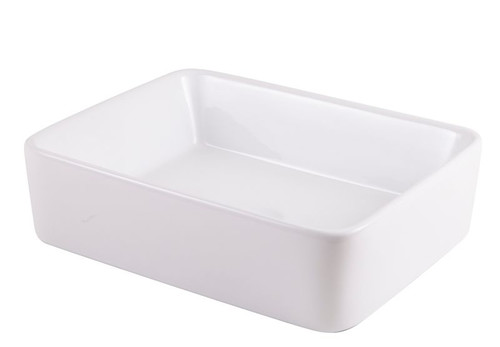 Ceramic Countertop Basin GoodHome Surma 48x38cm, white