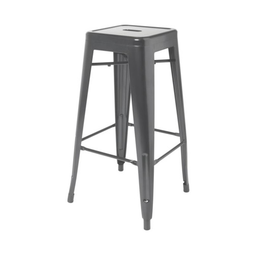 GoodHome Bar Stool Branza, grey