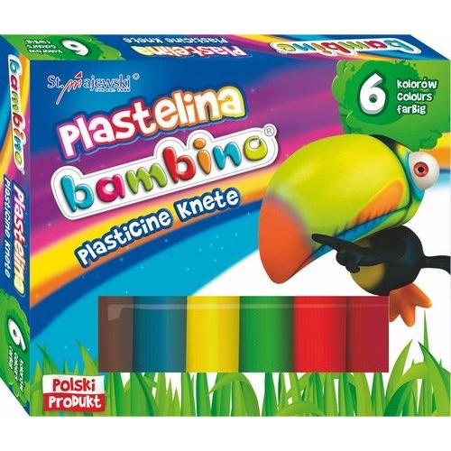 Bambino Plasticine 6 Colours