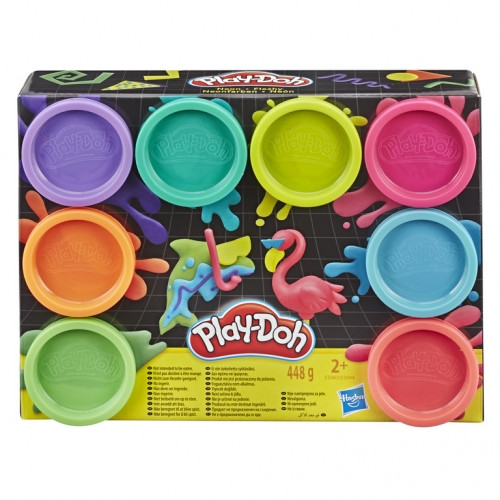 Play-Doh Modelling Compound Set 8-pack, assorted colours, 3+