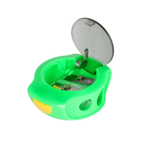 Starpak Double Plastic Sharpener Disc, green