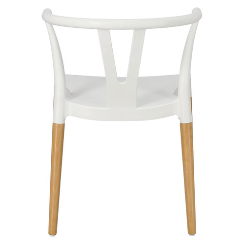 Chair Wicker PP Simplet, white