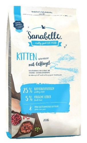 Sanabelle Cat Food Kitten Poultry 10kg