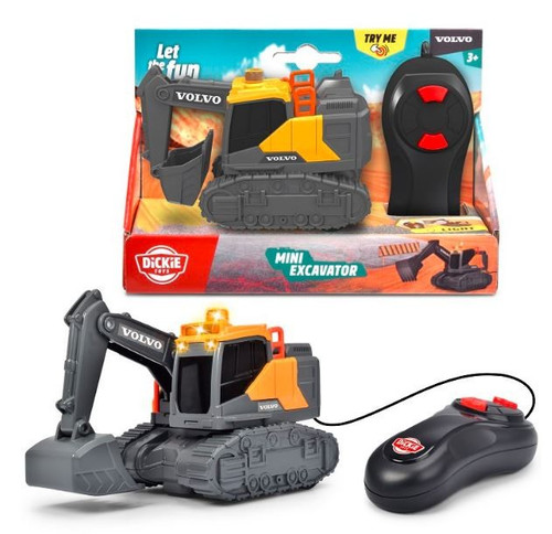 Dickie Construction Volvo Mini Excavator 14cm 3+