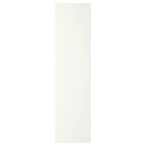 FORSAND Door with hinges, white, 50x195 cm