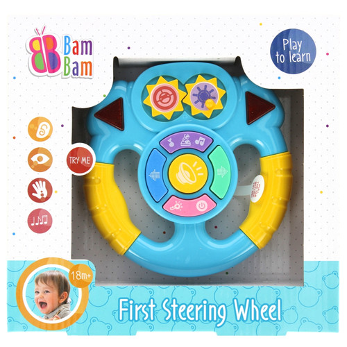 Bam Bam First Steering Wheel 18m+