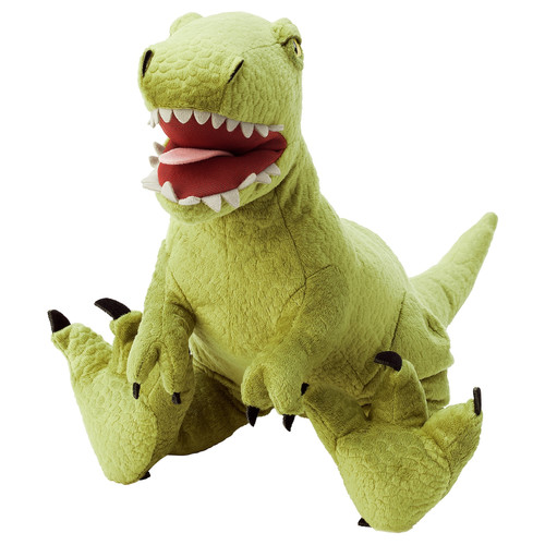 JÄTTELIK Soft toy, dinosaur, dinosaur/thyrannosaurus Rex, 44 cm