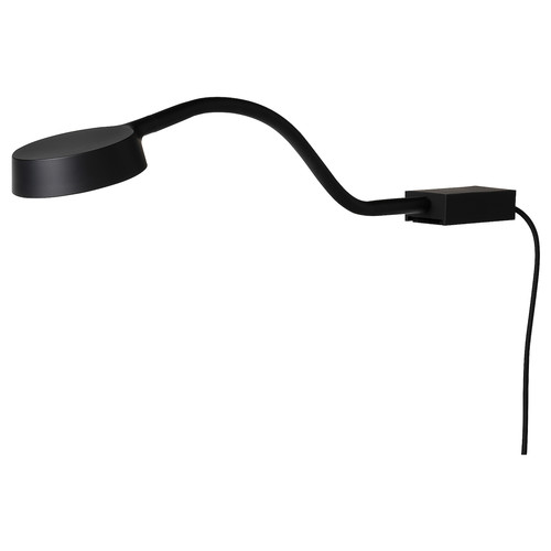 YTBERG Cabinet lighting, black/dimmable