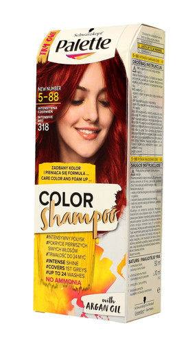 Palette Color Shampoo No. 318 ruby Red