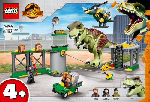 LEGO Jurassic World T. rex Dinosaur Breakout 4+