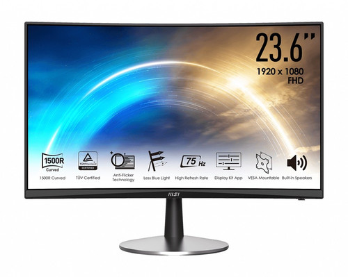 MSI 23.6" Curved Monitor VA/FHD/5ms/250nit PRO MP242C